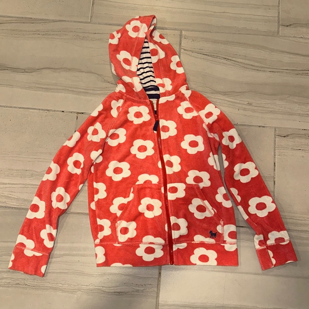 Mini Boden Floral Jacket